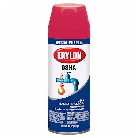 Krylon Osha Paint Safety Red K02116007